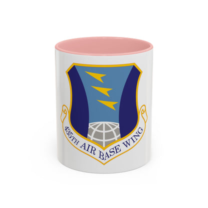 435th Air Base Wing (U.S. Air Force) Accent Coffee Mug