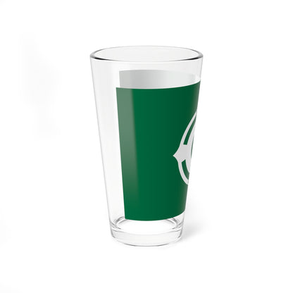 Flag of Matsudo Chiba (Japan) Pint Glass 16oz