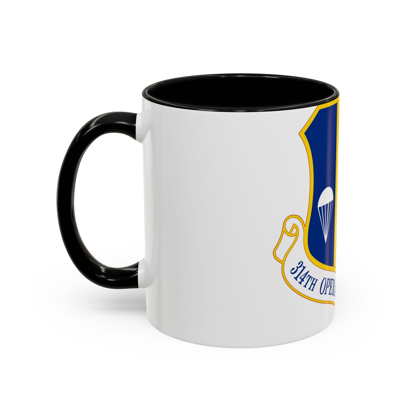 314 Operations Group AETC (U.S. Air Force) Accent Coffee Mug