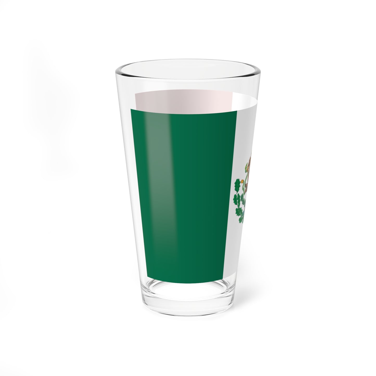 Flag of Mexico 1916-1934 (Mexico) Pint Glass 16oz