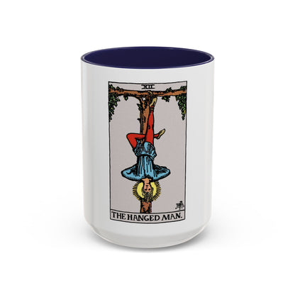 The Hanged Man (Tarot Card) Accent Coffee Mug