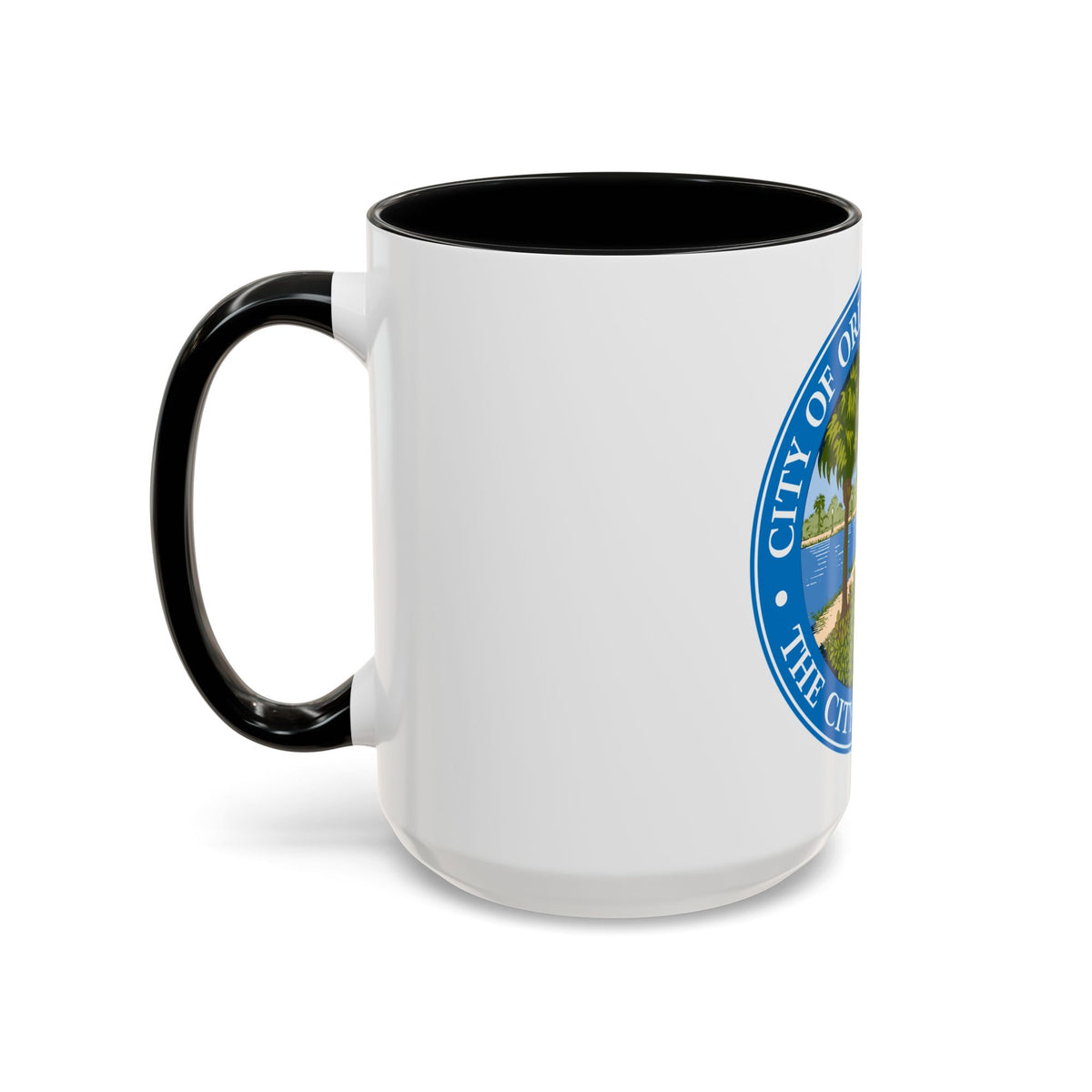 Seal of Orlando Florida - Accent Coffee Mug