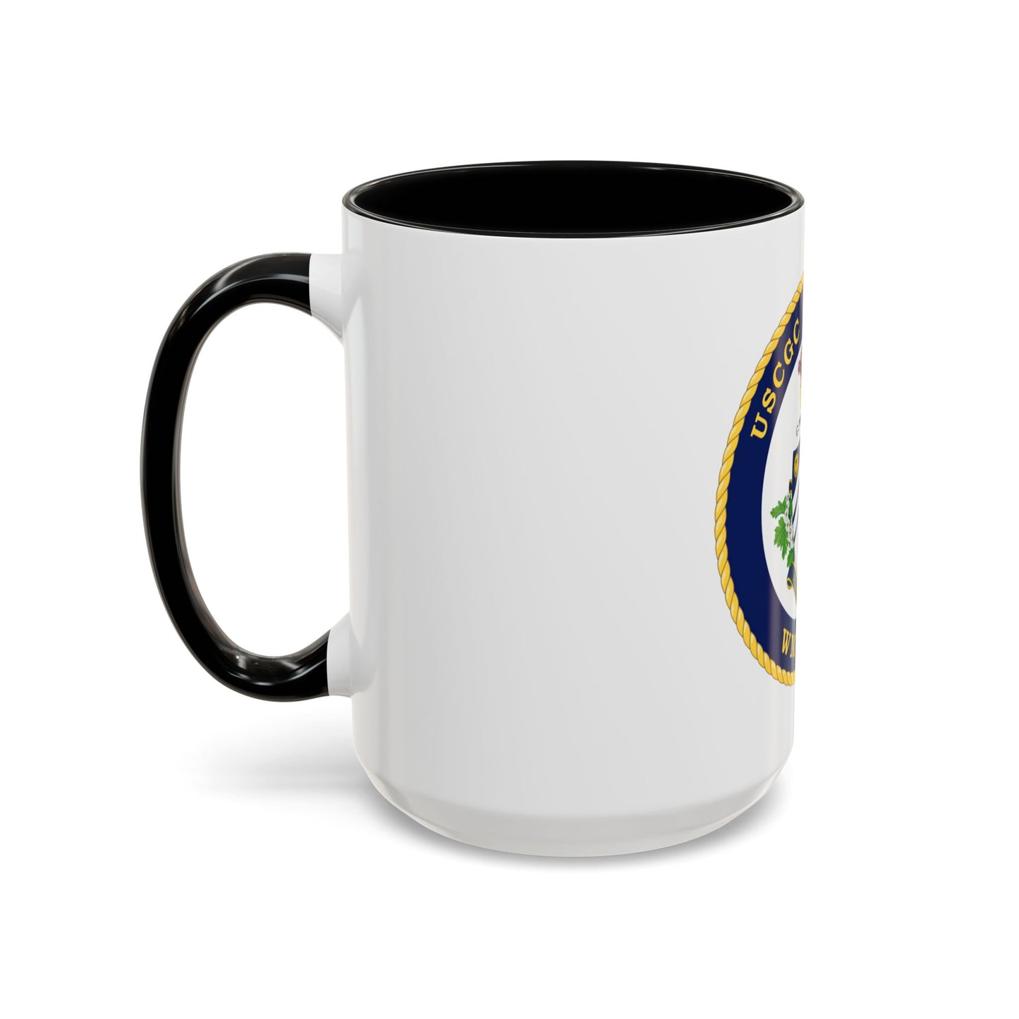 USCG Stratton WMSL 752 (U.S. Coast Guard) Accent Coffee Mug