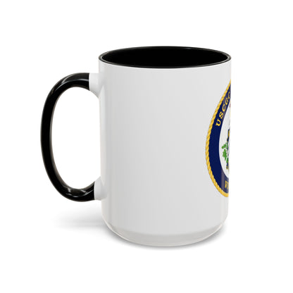 USCG Stratton WMSL 752 (U.S. Coast Guard) Accent Coffee Mug