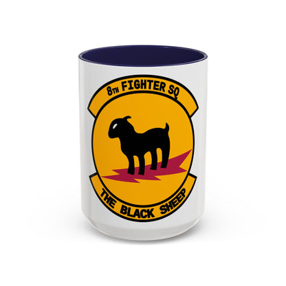 8th Fighter Squadron (U.S. Air Force) Accent Coffee Mug