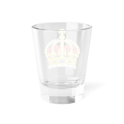 Imperial Crown Heraldry (United Kingdom) (Coat of Arms) Shot Glass 1.5oz