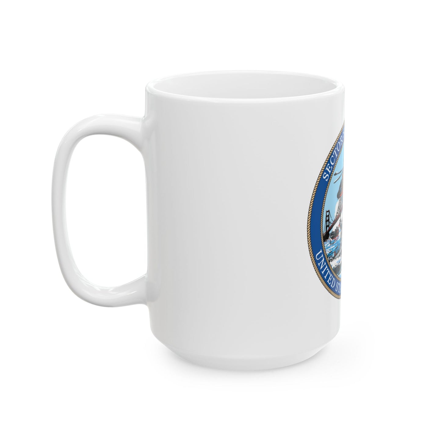 USCG Sector San Francisco (U.S. Coast Guard) White Coffee Mug