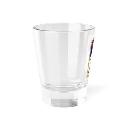 Verre à liqueur 10e brigade de soutien (armée américaine) 1,5 oz