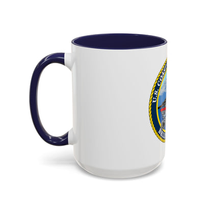 USCG Station Bellingham WA (U.S. Coast Guard) Accent Coffee Mug