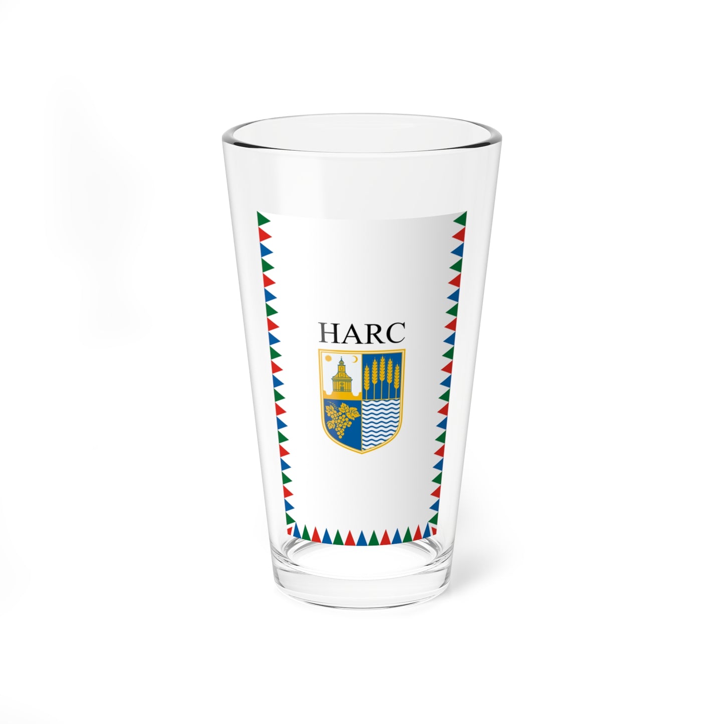 Flag of Harc variant (Hungary) Pint Glass 16oz