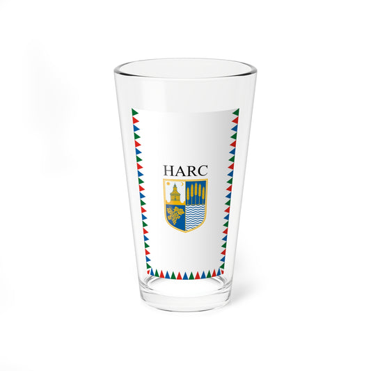 Flag of Harc variant (Hungary) Pint Glass 16oz