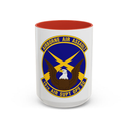 19 Air Support Operations Squadron ACC (U.S. Air Force) Accent Coffee Mug