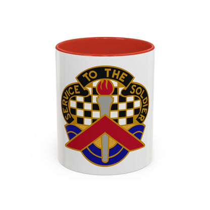 18 Personnel Services Battalion (U.S. Army) Accent Coffee Mug