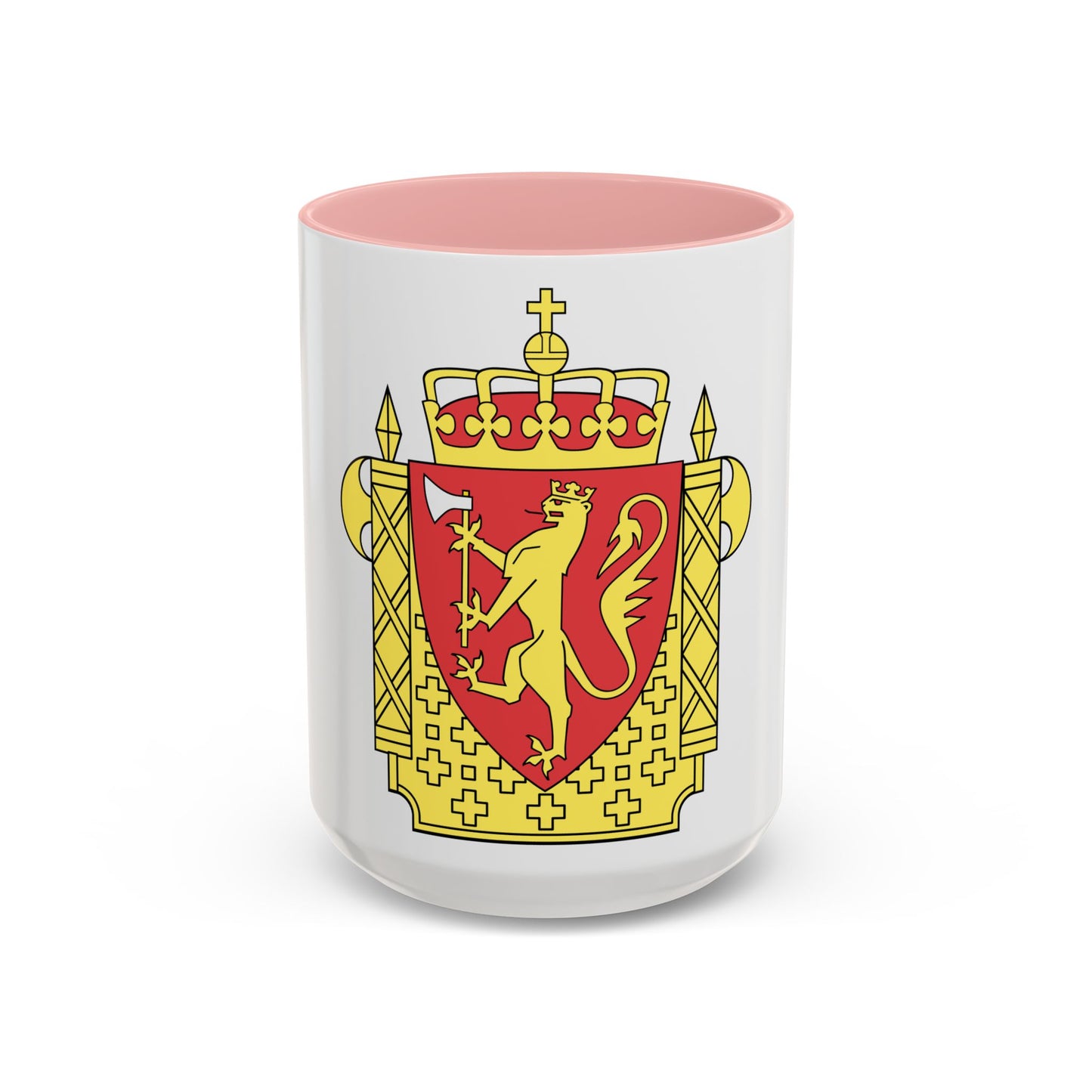 Coat of arms of the Norwegian Police Service - Accent Coffee Mug