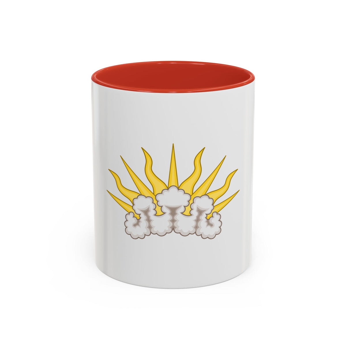 Sunburst Badge - Accent Coffee Mug