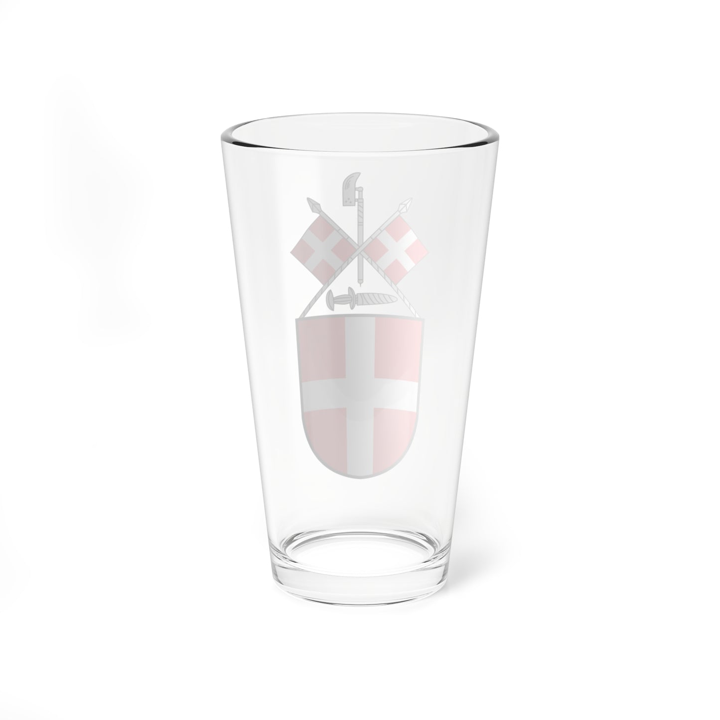 Early coat of arms of Switzerland (Switzerland) (Coat of Arms) Pint Glass 16oz