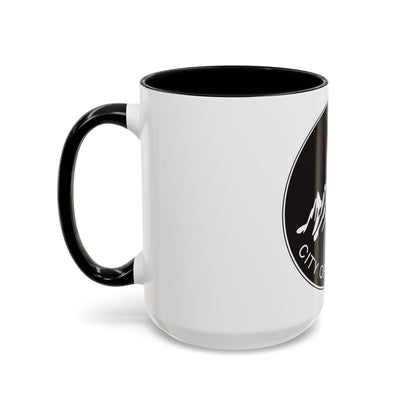 Seal of Boulder Colorado - Accent Coffee Mug