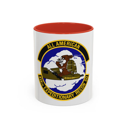 414th Expeditionary Reconnaissance Squadron (U.S. Air Force) Accent Coffee Mug