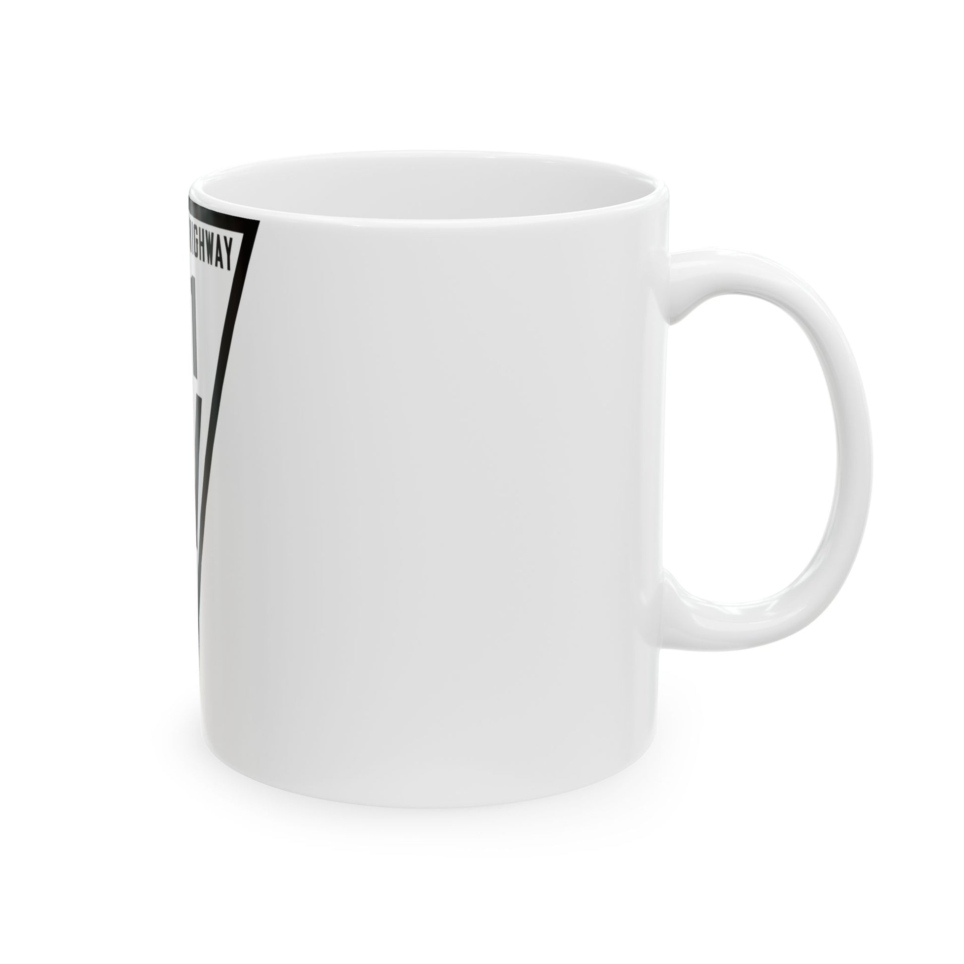WIS 41 1919 (Wisconsin) (Road Sign) White Coffee Mug-Go Mug Yourself