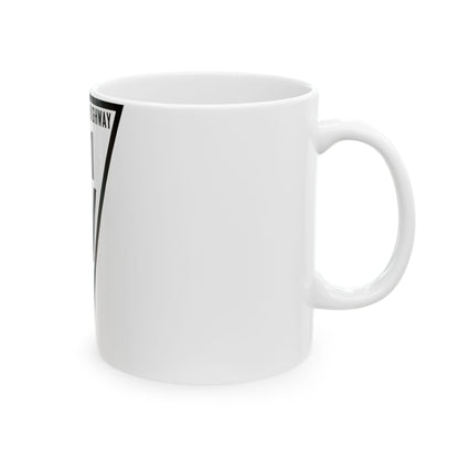 WIS 41 1919 (Wisconsin) (Road Sign) White Coffee Mug-Go Mug Yourself
