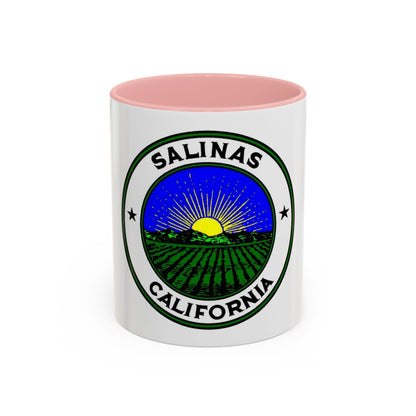 Seal of Salinas California - Accent Coffee Mug