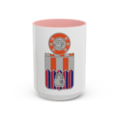 122 Signal Battalion (U.S. Army) Accent Coffee Mug