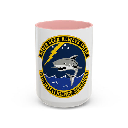 37 Intelligence Squadron ACC (U.S. Air Force) Accent Coffee Mug