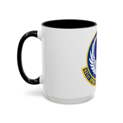 621 Mobility Support Operations Squadron AMC (U.S. Air Force) Accent Coffee Mug