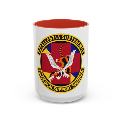 23d Medical Support Squadron (U.S. Air Force) Accent Coffee Mug