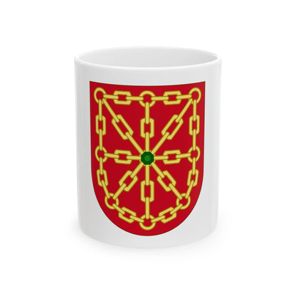 Arms of Navarre - White Coffee Mug