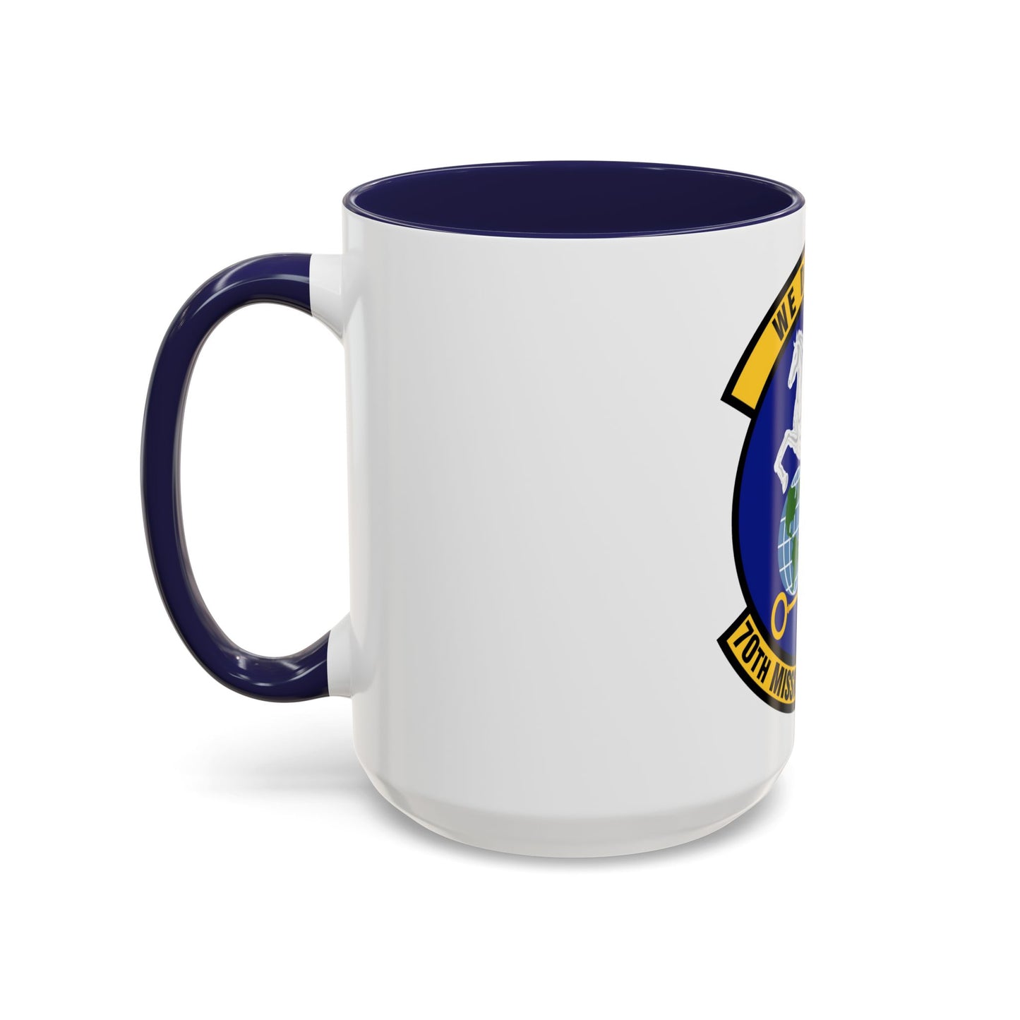 70th Mission Support Squadron (U.S. Air Force) Accent Coffee Mug
