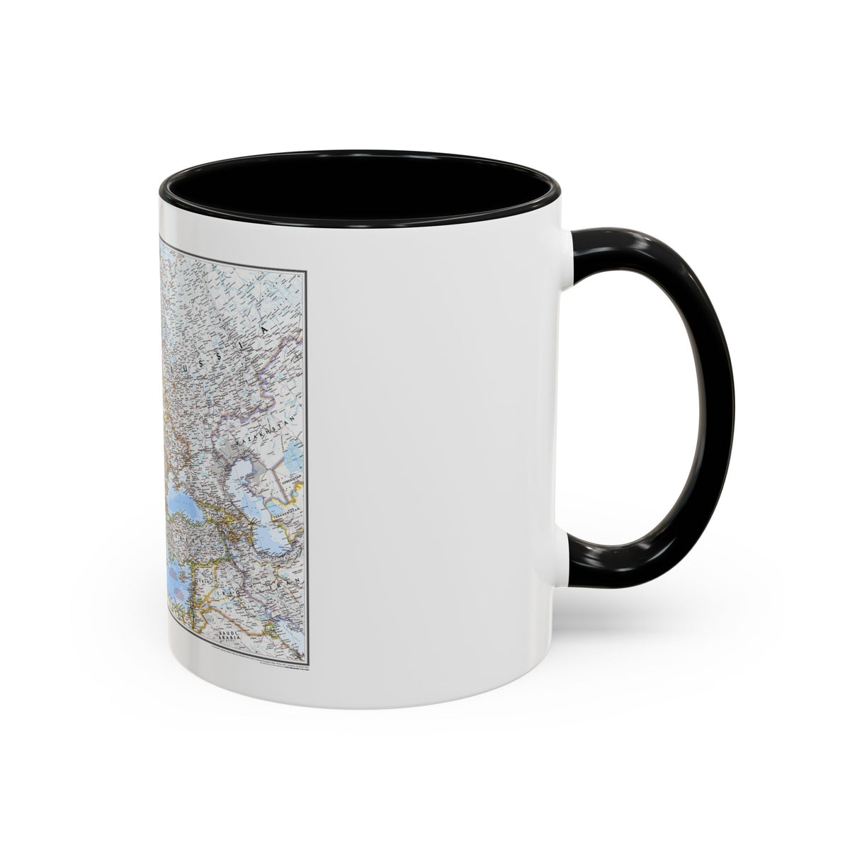 Europe (2004) (Map) Accent Coffee Mug