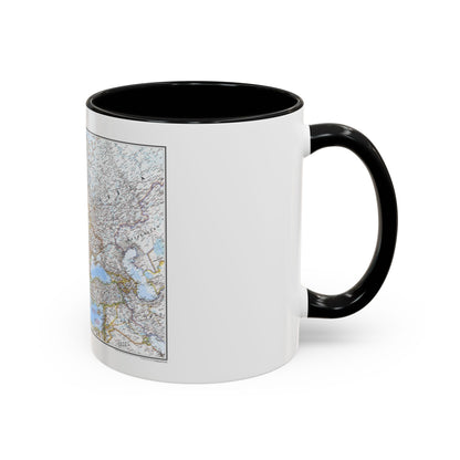 Europe (2004) (Map) Accent Coffee Mug