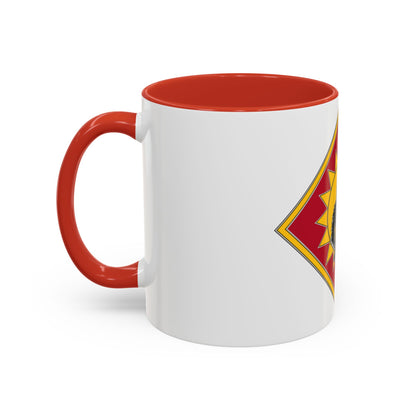 115th Field Artillery Brigade (U.S. Army) Accent Coffee Mug