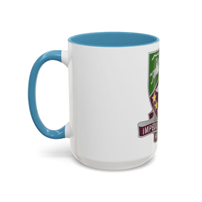 229 Medical Battalion (U.S. Army) Accent Coffee Mug