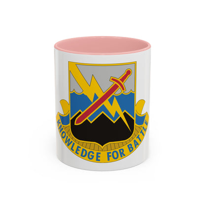 102 Military Intelligence Battalion (U.S. Army) Accent Coffee Mug