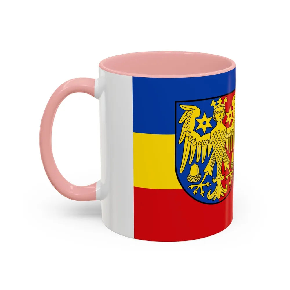 Flag of Aurich Germany - Accent Coffee Mug-Go Mug Yourself