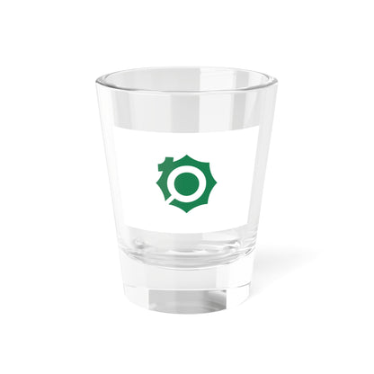Flag of Kagamiishi Fukushima (Japan) Shot Glass 1.5oz