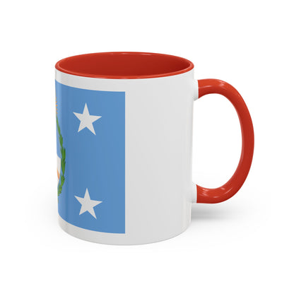 Standard of the President of Argentina Afloat - Accent Coffee Mug