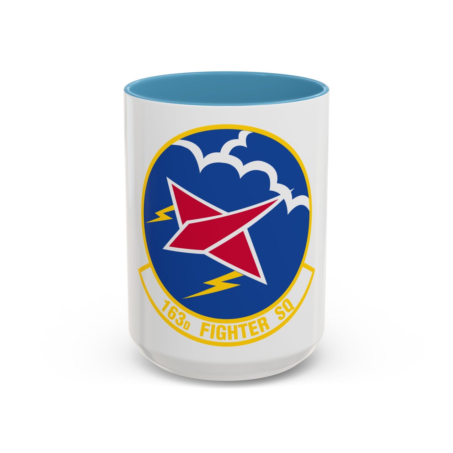 163 Fighter Squadron (U.S. Air Force) Accent Coffee Mug