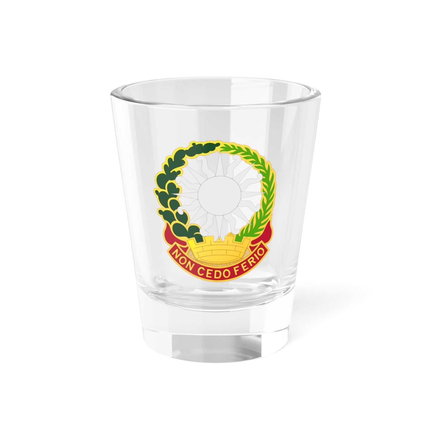 Verre à liqueur 3e régiment d'artillerie de défense aérienne (armée américaine) 1,5 oz