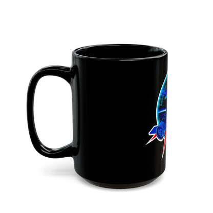 Soyuz MS-11 (Soyuz Programme) Black Coffee Mug