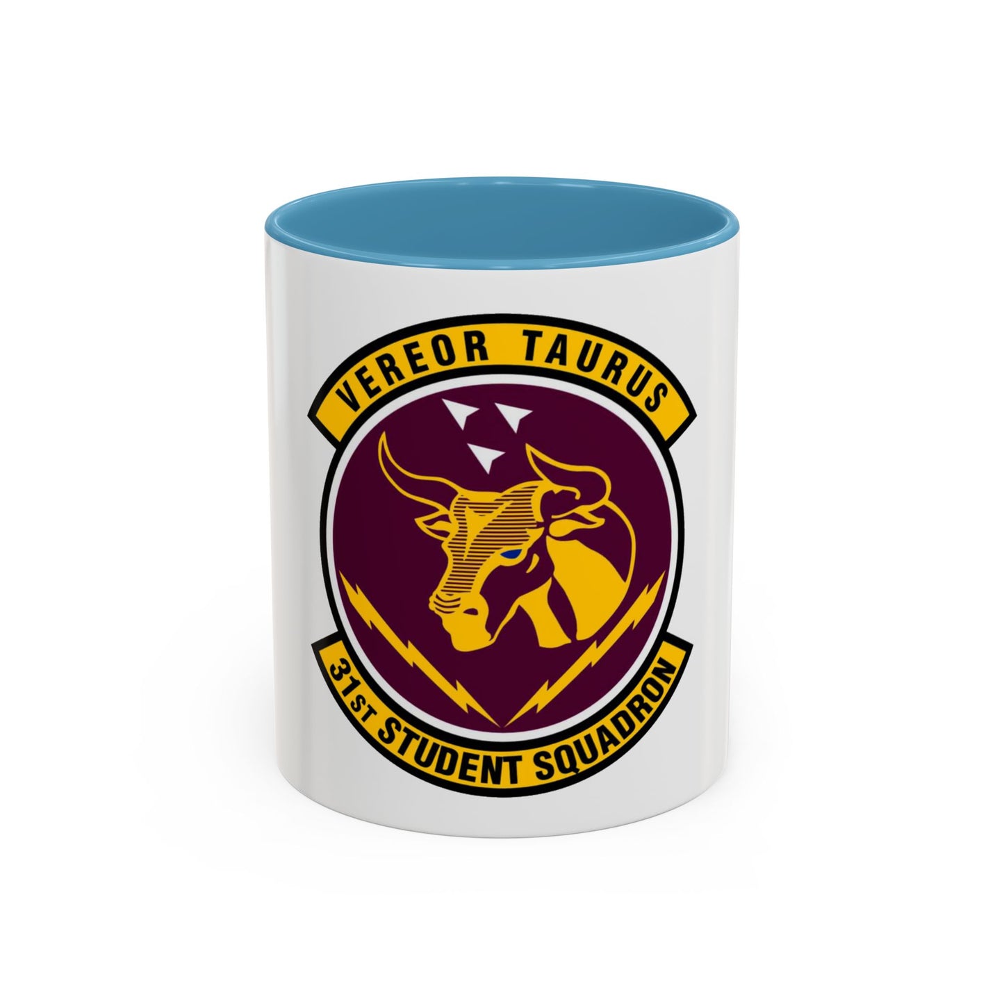 31 Student Sq AETC (U.S. Air Force) Accent Coffee Mug