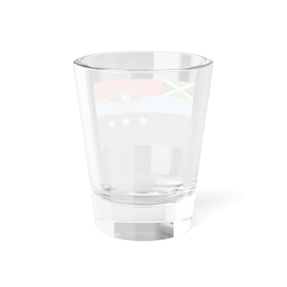 Flag of the Chief of Defence Staff of the Jamaica Defence Force 2020 (Jamaica) Shot Glass 1.5oz