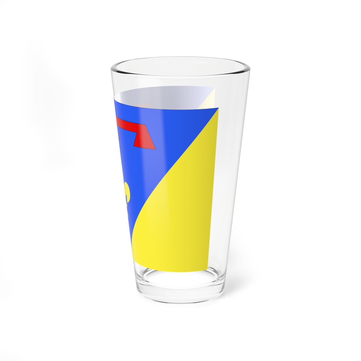 Proposition de drapeau pour le Var (France) Pint Glass 16oz