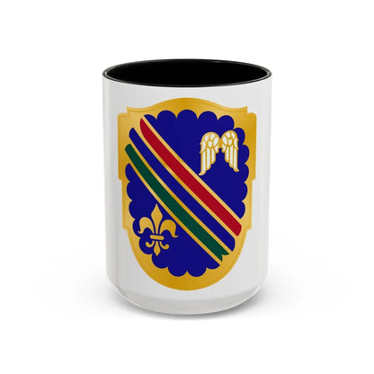 160th Infantry Regiment (U.S. Army) Accent Coffee Mug-15oz-Black-Go Mug Yourself