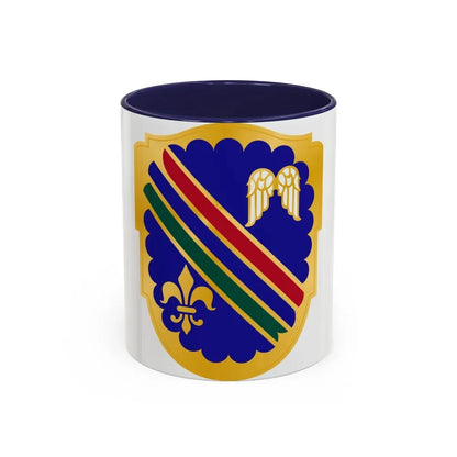 160th Infantry Regiment (U.S. Army) Accent Coffee Mug 11oz Navy - Go Mug Yourself