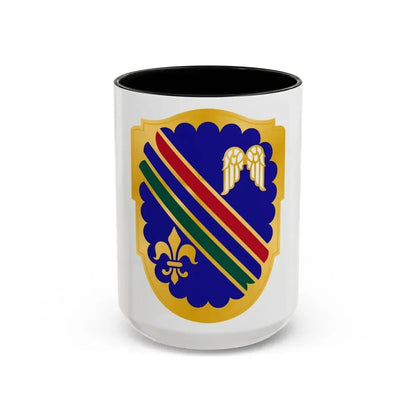 160th Infantry Regiment (U.S. Army) Accent Coffee Mug 15oz Black - Go Mug Yourself
