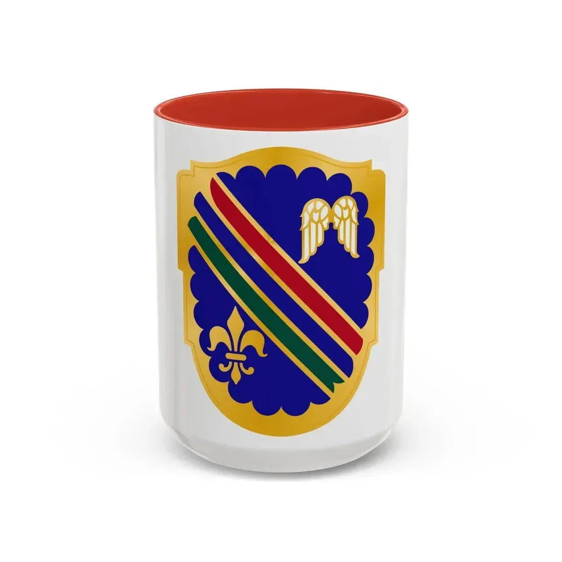 160th Infantry Regiment (U.S. Army) Accent Coffee Mug 15oz Navy - Go Mug Yourself