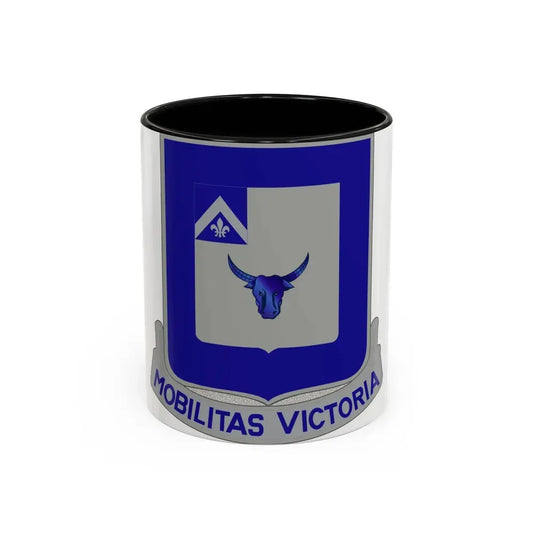 161 Armored Infantry Battalion (U.S. Army) Accent Coffee Mug 11oz Black - Go Mug Yourself
